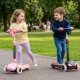 Elektrischer Scooter Trecyclo Pink Kinder E-Scooter mit drei Rädern