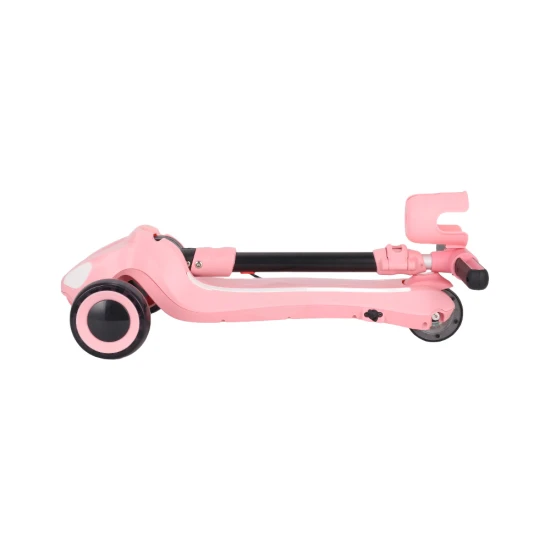 Elektrischer Scooter Trecyclo Pink Kinder E-Scooter mit drei Rädern