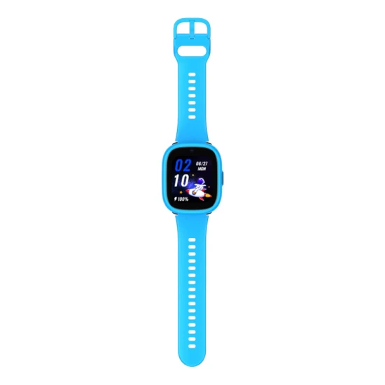 Kiddoboo x Lagenio WatchMe 4G Kinder-Smartwatch in Blau-Schwarz mit Display, Kamera und SOS-Funktion – ein sicheres und spielerisches Accessoire für Kinder.