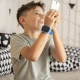 Kiddoboo x Lagenio WatchMe 4G Kinder-Smartwatch in Blau-Schwarz mit Display, Kamera und SOS-Funktion – ein sicheres und spielerisches Accessoire für Kinder.