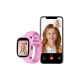 Kiddoboo x Lagenio WatchMe 4G Kinder-Smartwatch in Pink und Lila mit Display, Kamera und SOS-Funktion – ein sicheres und verspieltes Accessoire für Kinder.
