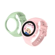 Kinder-Smartwatch runde Kiddoboo x Lagenio WatchMe 4G Pink/Mint