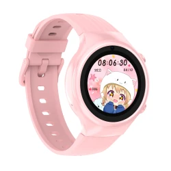 Kinder-Smartwatch runde Kiddoboo x Lagenio WatchMe 4G Pink/Mint