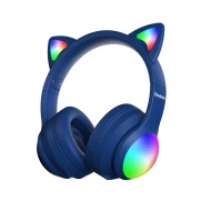 Drahtlose Kinderkopfhörer Delulu DiscoBeats Blue