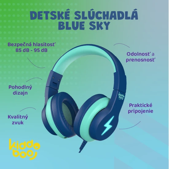 Kinderkopfhörer Blue Sky