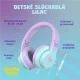 Kiddoboo Kinderkopfhörer Lilac in einem sanften Lila mit Lautstärkebegrenzung und komfortablem Design für Kinder ab 6 Jahren.