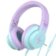 Kiddoboo Kinderkopfhörer Lilac in einem sanften Lila mit Lautstärkebegrenzung und komfortablem Design für Kinder ab 6 Jahren.