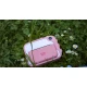 Kiddoboo FotoFun 2 Dino Pink Kinderkamera - rosa Sofortbildkamera für Kinder mit Sofortdruck, Farbmarkierungen und lustigen Fotorahmen.