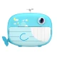 Kiddoboo FotoFun 2 Whale Blue Kinderkamera - blaue Sofortbildkamera für Kinder mit Sofortdruck, Farbmarkierungen und lustigen Fotorahmen.