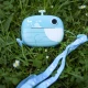 Kiddoboo FotoFun 2 Whale Blue Kinderkamera - blaue Sofortbildkamera für Kinder mit Sofortdruck, Farbmarkierungen und lustigen Fotorahmen.