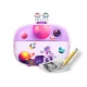 Kiddoboo FotoFun 2 Space Purple Kinderkamera - lila Sofortbildkamera für Kinder mit Sofortdruck, Farbmarkierungen und lustigen Fotorahmen.