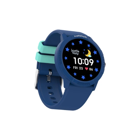Kinder-Smartwatch O'Clock Blue mit AMOLED-Display.