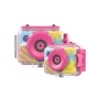 Kiddoboo Action Camera Splash Pink - Wasserdichte Kamera in Pink mit Schwenkkamera und Zubehör für kleine Abenteurer.