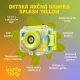 Kiddoboo Action Camera Splash Yellow  - Wasserdichte Kamera in Gelb mit Schwenkkamera und Zubehör für kleine Abenteurer.