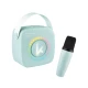 Bluetooth Mini Karaoke Set Mikrofon und Lautsprecher Mint