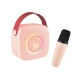 Bluetooth Mini Karaoke Set Mikrofon und Lautsprecher Pink