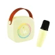 Bluetooth Mini Karaoke Set Mikrofon und Lautsprecher Yellow