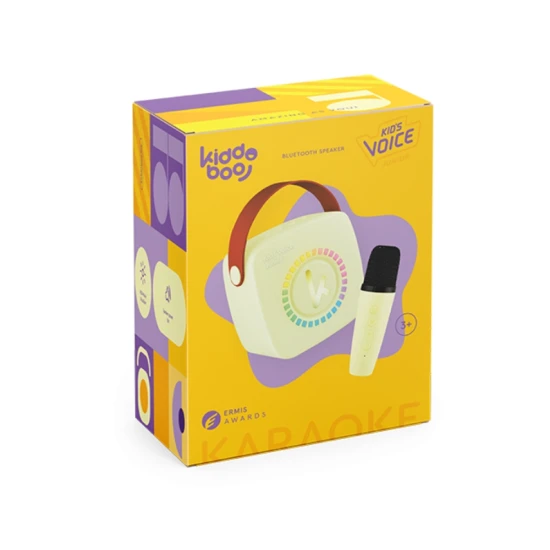 Bluetooth Mini Karaoke Set Mikrofon und Lautsprecher Yellow