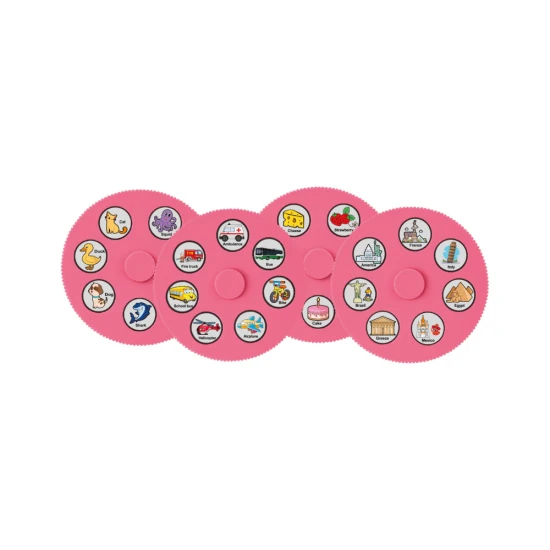 Zeichenprojektor Dino Pink