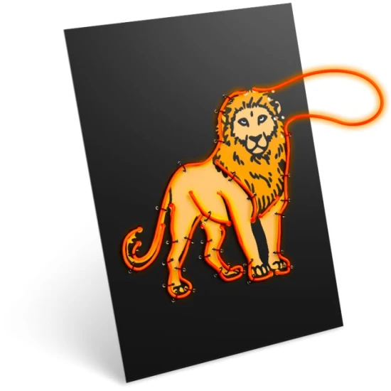 Kreativ-Set Kidywolf Kidyneon Orange