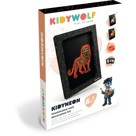 Kreativ-Set Kidywolf Kidyneon Orange