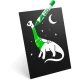 Kreativ-Set Kidywolf Kidyneon Green