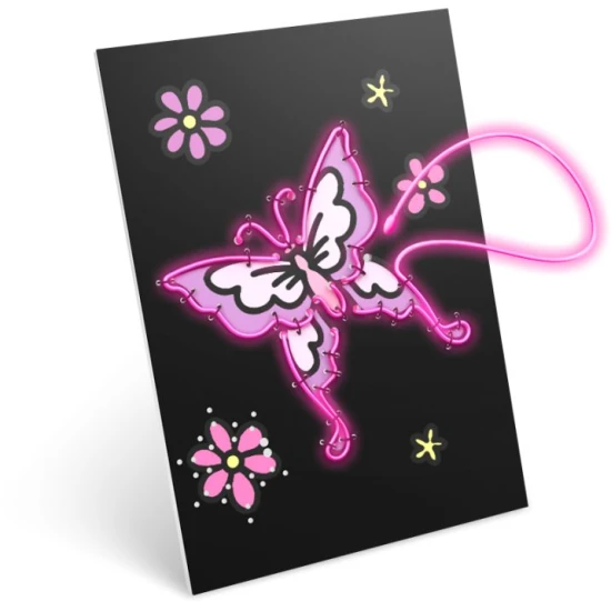 Kreativ-Set Kidywolf Kidyneon Pink