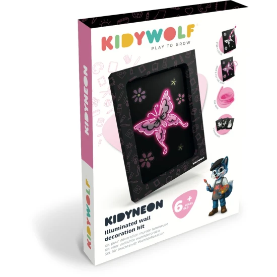 Kreativ-Set Kidywolf Kidyneon Pink