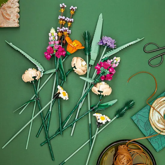 LEGO Blume 10280 – bunte Blumendekoration aus Würfeln