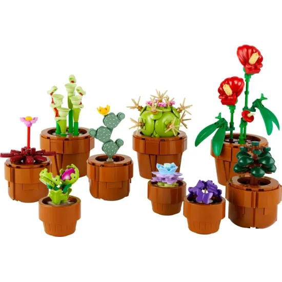 LEGO Miniature Plants 10329 – wunderschöne Modelle in Terrakottatöpfen