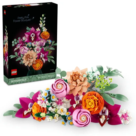 LEGO Botanicals 10280 – ein wunderschöner Strauß rosa Blumen