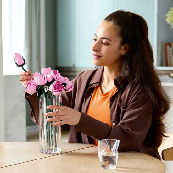 LEGO Botanicals 10374 Strauß rosa Rosen