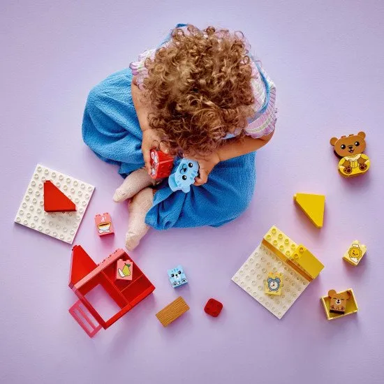 LEGO® DUPLO® Meine ersten Alltagsaktivitäten: Bausatz „Tierausdruck“
