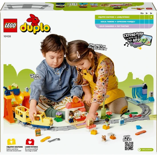 LEGO DUPLO Großer interaktiver Gemeinschaftszug mit Figuren und Aktionssteinen