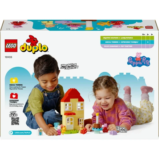 Peppa Pig feiert ihren Geburtstag mit LEGO® DUPLO® – Dekoration, Kuchen und Spaß mit einem Pony und einem Schaf