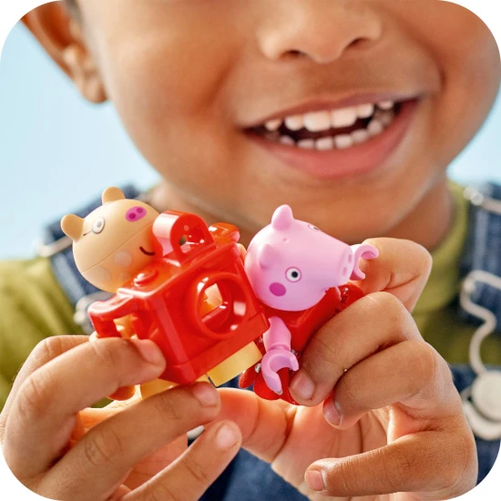 Peppa Pig feiert ihren Geburtstag mit LEGO® DUPLO® – Dekoration, Kuchen und Spaß mit einem Pony und einem Schaf