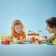 Peppa Pig und Familie im LEGO® DUPLO® Supermarkt – ein Einkaufsabenteuer mit Spielzeugauto und Schubkarre