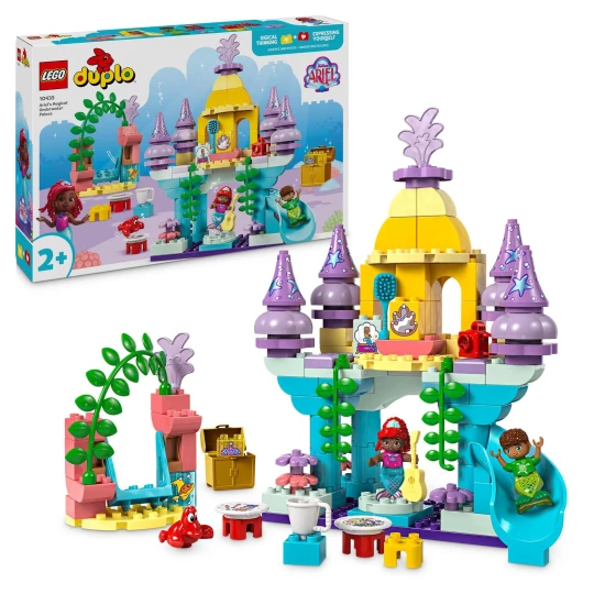LEGO® DUPLO® Arielles Unterwasserpalast mit Rutsche und Drehbühne