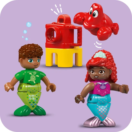 LEGO® DUPLO® Arielles Unterwasserpalast mit Rutsche und Drehbühne