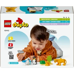 LEGO DUPLO 10442 Wildtierfamilien: Pinguine und Löwen