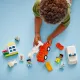 LEGO DUPLO Krankenwagen und Fahrer mit Figuren eines Mädchens, eines Fahrers und eines Krankenwagens, Kinderbausatz zur Entwicklung sozialer Fähigkeiten und motorischer Fähigkeiten.