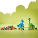 LEGO DUPLO 3 in 1 Dinosaurier auf Rädern 10451 – Diplodocus, T-Rex, Triceratops, Stegosaurus, Pteranodon und Parasaurolophus Bauset für Kinder