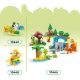 LEGO DUPLO 3 in 1 Dinosaurier auf Rädern 10451 – Diplodocus, T-Rex, Triceratops, Stegosaurus, Pteranodon und Parasaurolophus Bauset für Kinder