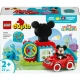 LEGO DUPLO Mickey Mouse Club mit interaktivem Rad und baubarem Spielzeugauto
