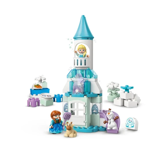 LEGO DUPLO Ice Kingdom – Anna, Elsa und ein zauberhaftes Fest im Schloss