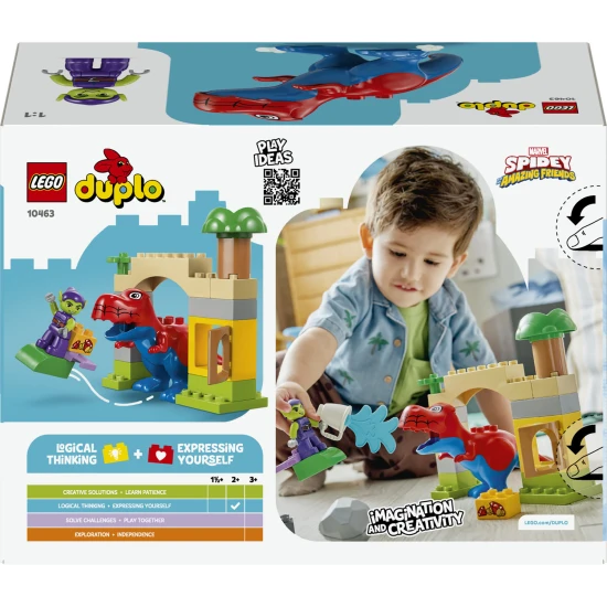 LEGO DUPLO 10463 Spidey-Rex-Dinosaurier gegen Grünen Kobold LEGO DUPLO 10463 Spidey-Rex-Dinosaurier gegen Grünen Kobold