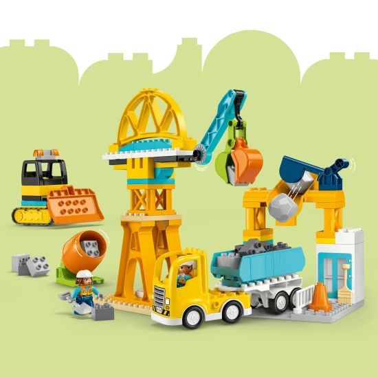 LEGO DUPLO 10476 Baustelle und Fahrzeuge 3-in-1