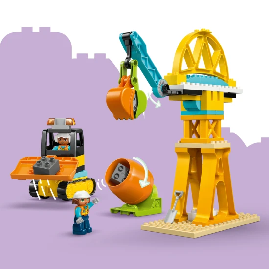 LEGO DUPLO 10476 Baustelle und Fahrzeuge 3-in-1