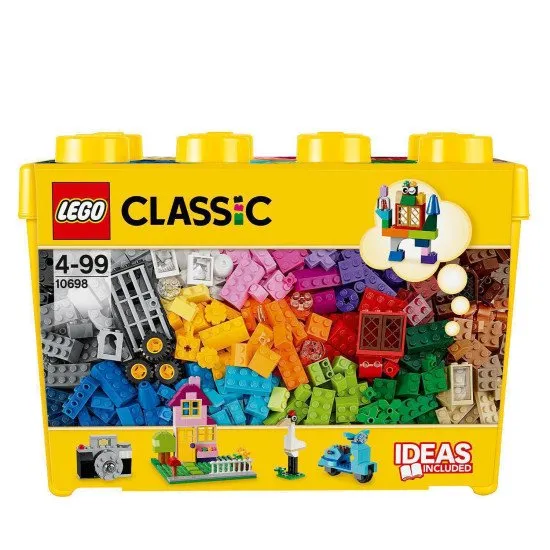 LEGO Classic Große Kreativbox: 33 Steinfarben und viele Spezialteile zum Gestalten!