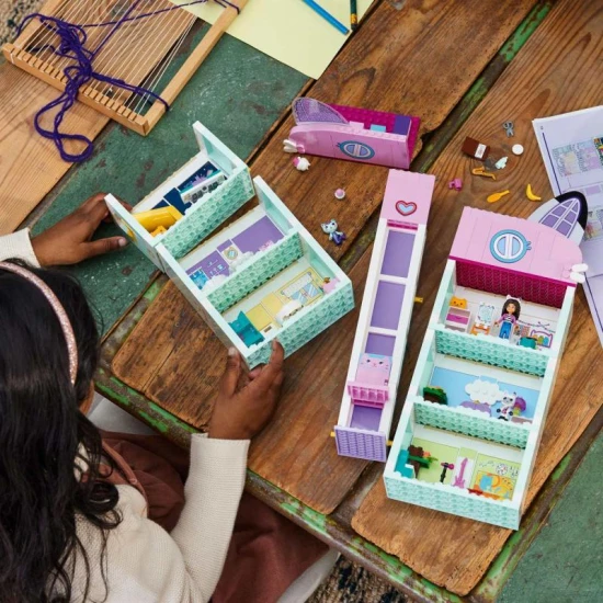 LEGO® Gabinas magisches Haus (10788) mit 8 farbenfrohen Zimmern und Aktivitäten für Kinder